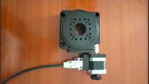 PT-GD201, PT-GD203 and PT-GD204 stepper motorized rotary table