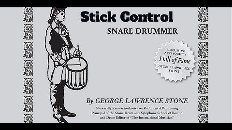 STICK CONTROL - Single Beat Combinations ( 5-8 )  by George Lawrence Stone