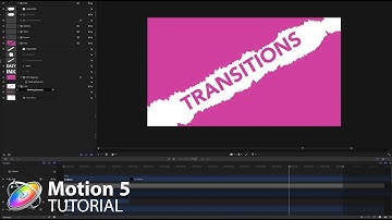 Apple Motion 5 Tutorial: Image Mask Transitions