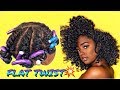 Flat TWIST OUT Natural Hair | alexuscrown