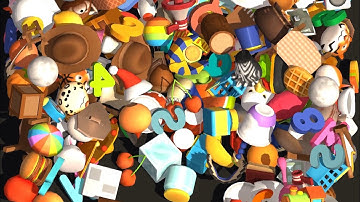 Match 3D - All Levels Gameplay Android, iOS