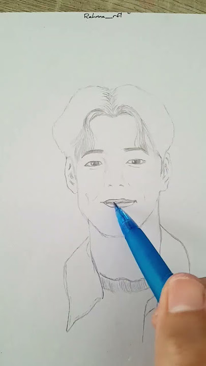 kim min kyu #sketch #drawing #kimminkyu
