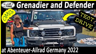 Driving the INEOS Grenadier and LR Defender at the same day