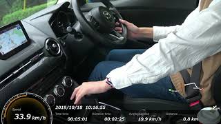 デミオMTを運転する動画