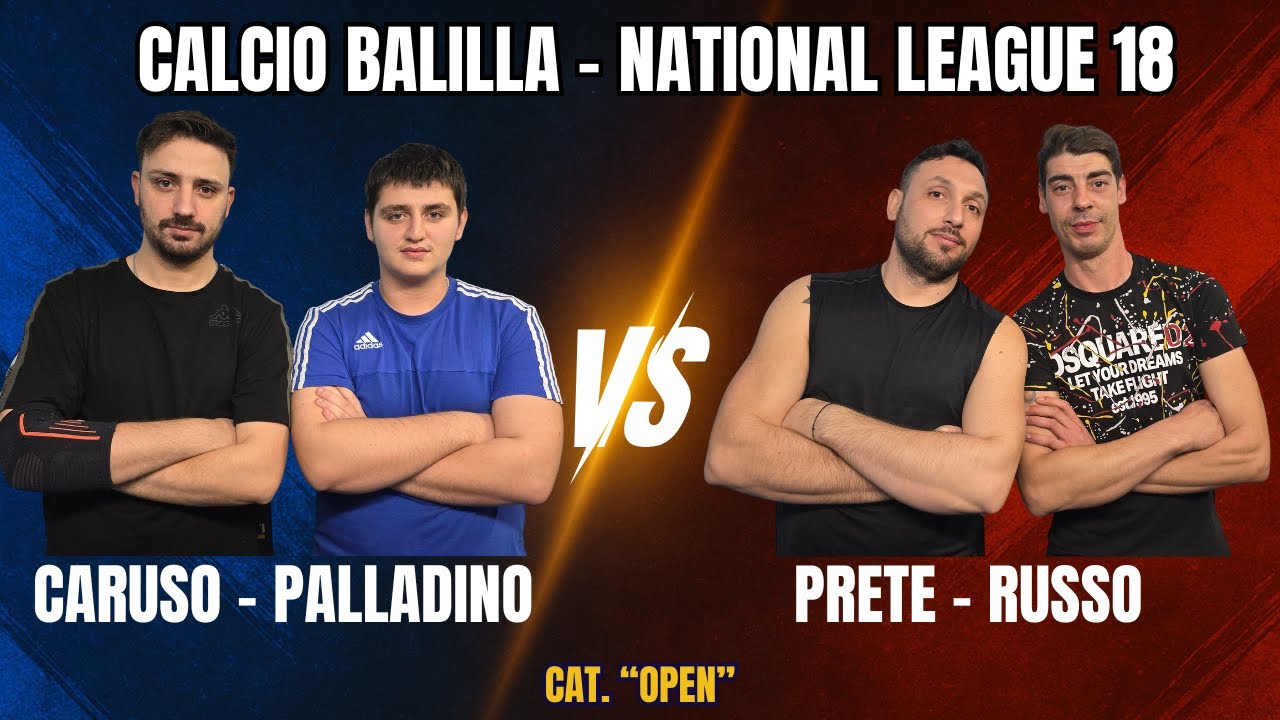 Caruso - Palladino VS Prete - Russo | National League 18