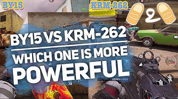 Call of Duty CODM COD Mobile BY15 vs KRM-262 Shotguns Comparison Review Which one is more Powerful?