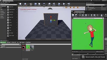 Creating a Chromakey Material in Unreal Engine