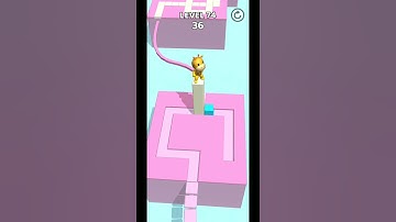 Stacky dash level 74 // IOS Android gameplay #playstoregames #stackydash #gameandroid #shorts