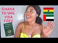 GHANA 🇬🇭 NOW VISA FREE TO UAE 🇦🇪 | GHANAIANS 🇬🇭 SHOULD BE PROUD