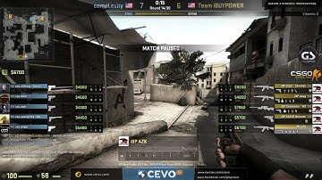 CEVO-Pro CS:GO Season 4 Playoffs: iBUYPOWER vs. CompLexity - UB Finals on de_dust2 (1 of 2)
