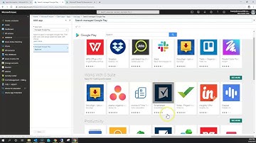 Android Google Play store vs Managed Google play store Microsoft Intune Training Series video No#105