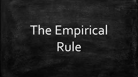 The Empirical Rule