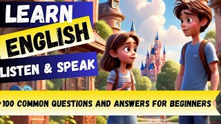 100 Common Questions and Answers For Beginners - Listen & Speak #learn_english -Learn English In Day