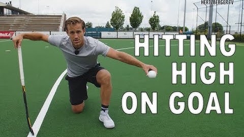 How to hit high on goal | Hertzberger TV | Field hockey Tutorial