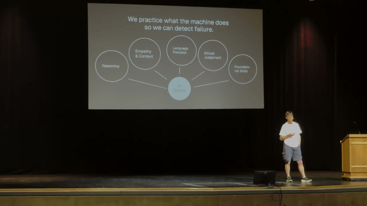 TedX Ellis Mission feb13 2026 Why it's important to still do what the machine can do.