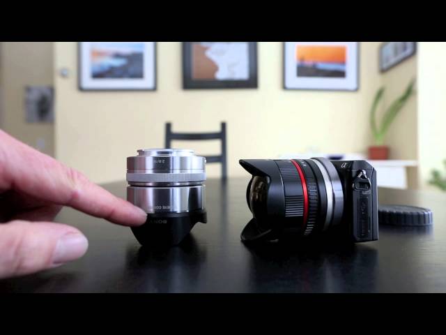 JENA FISH EYE  50MM F4ペンタコンソニー専用 Sony Fisheye Options - YouTube