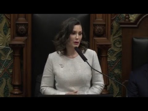 Watch: Michigan Gov. Gretchen Whitmer delivers 2026 State of the State ...