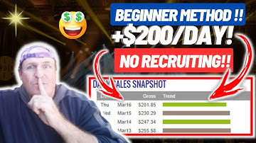 Lazy +$200/DAY! Beginner Method To Make Money Online, No Recruiting! (Make Money Online 2023)