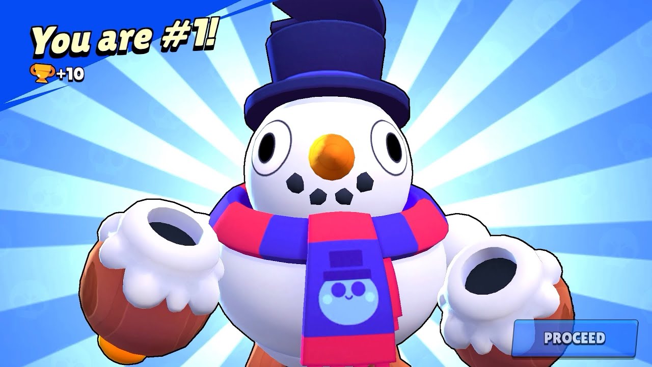 Snowman Tick New Skin Gameplay Brawl Stars Youtube - tick brawl stars skin minecraft