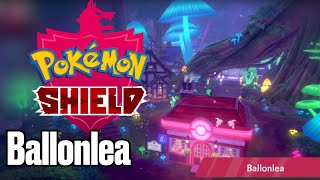 Pokemon Sword & Shield Gameplay - Ballonlea Town - How to get through Ballonlea Town