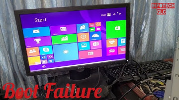 BOOT FAILURE, PRESS ANY KEY TO CONTINUE