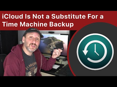 iCloud Is Not a Substitute For a Time Machine Backup With Your Mac