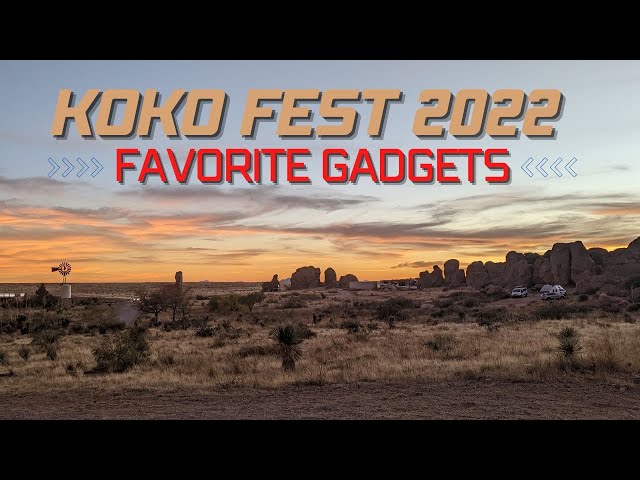 KOKO FEST 2022 - Favorite Gadgets & More YouTube