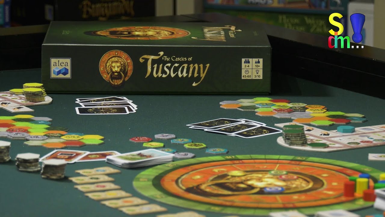 Spiel doch mal THE CASTLES OF TUSCANY! - Brettspiel Rezension Meinung Test #349