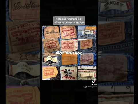 VINTAGE LEVIS TAGS