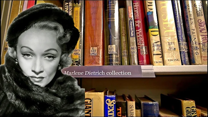 MARLENE DIETRICH's Last Apt. & Personal BOOK Collection PARIS