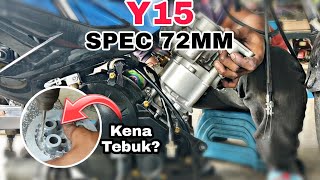 Y15 Upgrade Spec 72mm 🔥 | Pemasangan Enjin screenshot 5