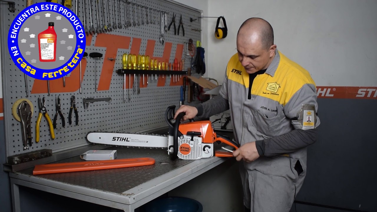 Motosierra Stihl en CASA FERRETERA - YouTube