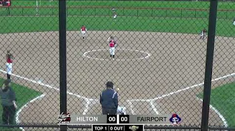Hilton vs. Fairport Varsity Softball 04-23-24 5pm