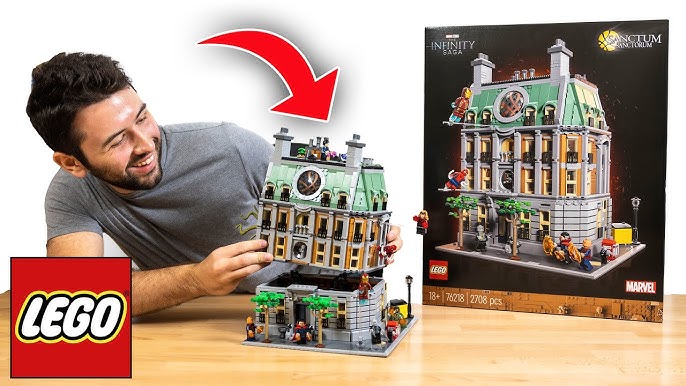 LEGO Marvel Sanctum Sanctorum, 3-Story Modular Building Set, 76218