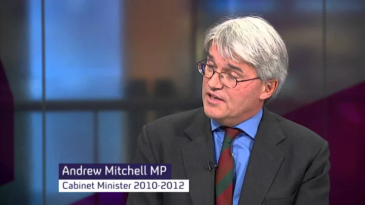 Andrew Mitchell - plebgate politician on the police