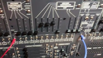 An original ARP 2600 from 1974 with Doepfer Dark Time Sequencer spotted in Hove.