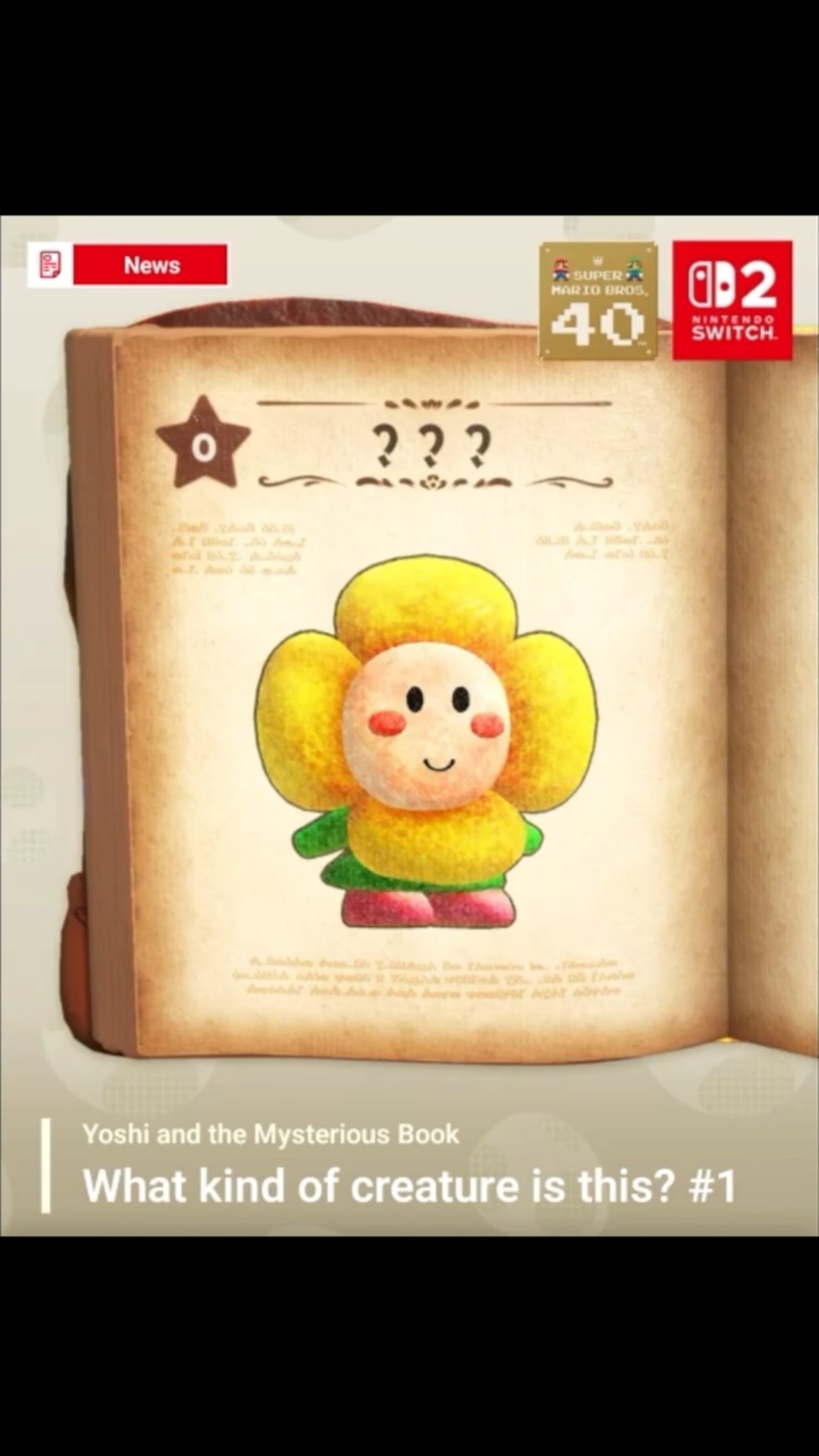 Yoshi and the Mysterious Book - What kind of creature is this? #1
