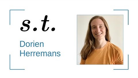 Subject to: Dorien Herremans