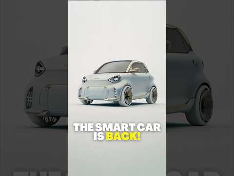 Smart is FINALLY making TINY cars again! 🚗 #SmartCar #EV #ElectricCar