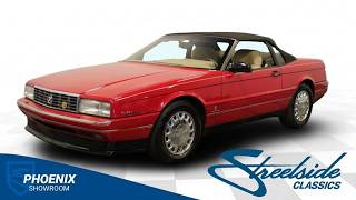 1993 Cadillac Allante  5192-PHX for sale | Charlotte, Atlanta, Dallas, Tampa, Phoenix, Nashvill...