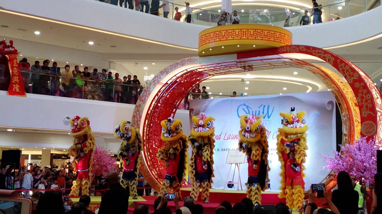 Quill City Mall Grand Launch ~ Lion Dance by Kun Seng Keng ...