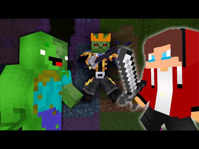 Escape from Zombie Island Again!【Maizen Minecraft Animation】 class=