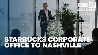 Welcome to Nashville: Starbucks investing $100M in new corporate office