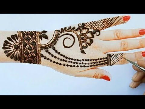 Tik -Tok mehndi design 2020 - YouTube