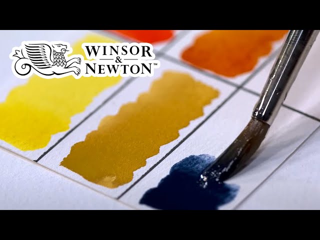 Unbox & Swatch - Cotman Watercolor Portrait Set of 9 by Winsor & Newton 