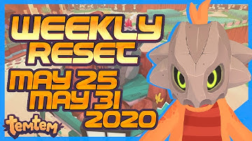 TEMTEM WEEKLY RESET UPDATE #14 - TELOMERE HACKS! Weekly Information Guide for May 18th - May 24th!