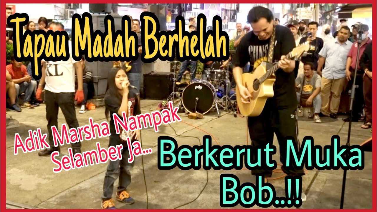 🔴 Putus Tengkuk..??? ✅ Adik Marsha mintak nak nyanyi lagu nie✅ Bob risau,Adik Marsha yakin..