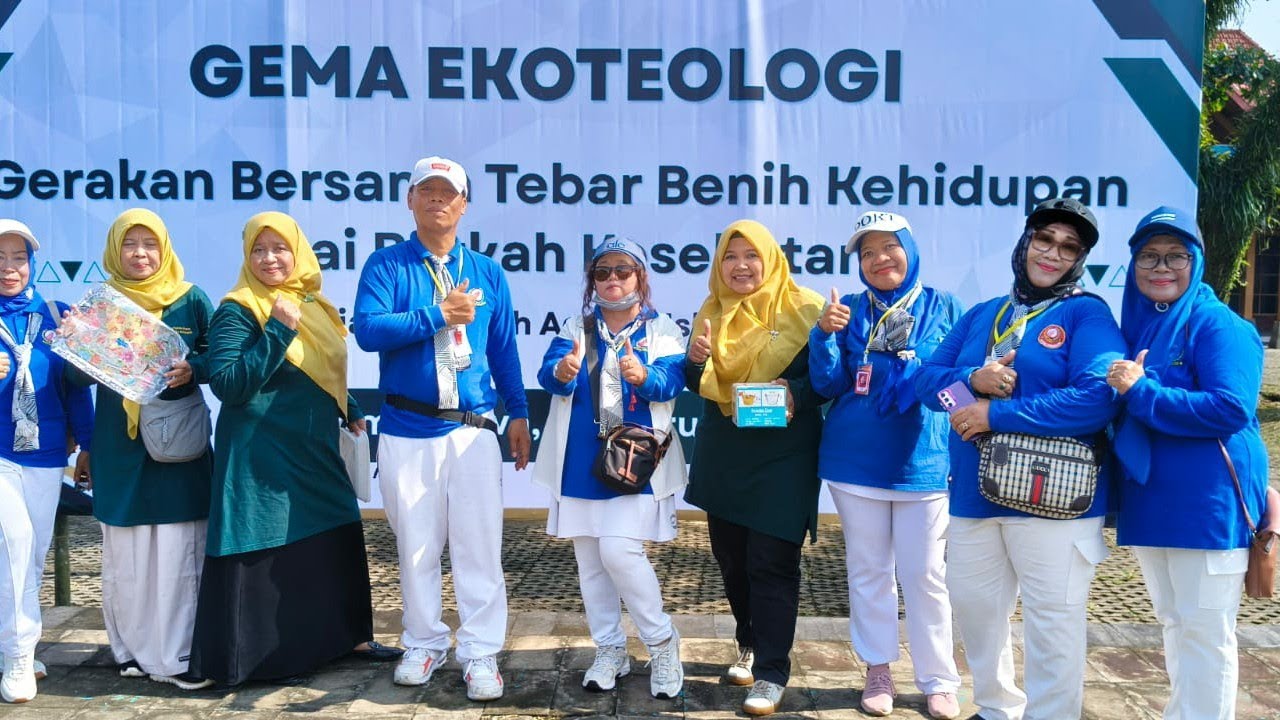 Senam bersama KEMENAG  dan RSGM. Sasana Kupang Jaya 