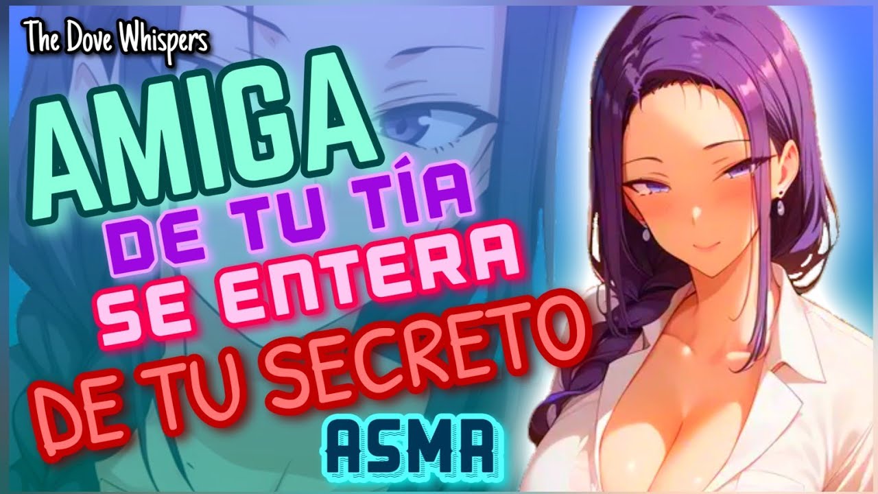 ¿Temes a mi reacción? 🍒 AMIGA de tu TÍA se entera de tu SECRETO~ ASMR Roleplay Anime