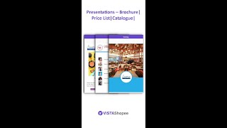 Brochure Maker App | Price List App | Catalogue Maker App | VistaShopee - Free Business App screenshot 1